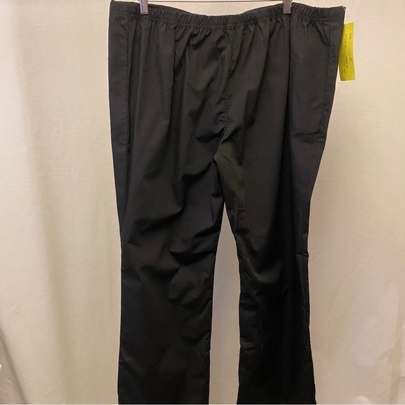 Natural Uniforms NWT Sz 3X Scrub Pants Black Plus Size Drawstring Pockets - Picture 6 of 7